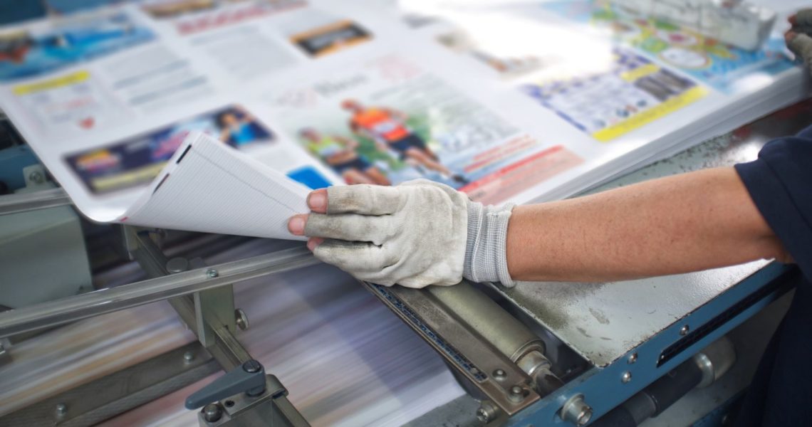 drukowanie kolorowych gazet